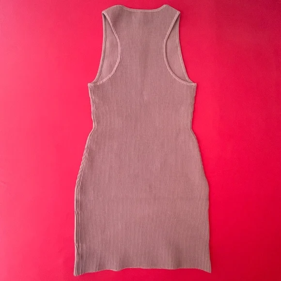 NWT Aritzia Babaton Sculpt Knit Racer Mini Dress XS - Picture 5 of 5